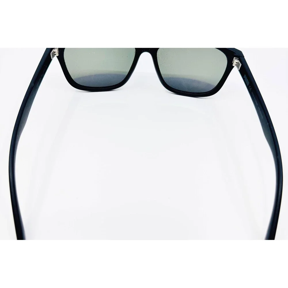 Puma Sunglasses Mens Black Polarized PE0044S 001 57-16-142